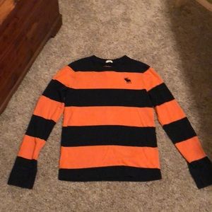 Abercrombie & Fitch long sleeve striped shirt